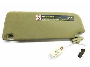 2004-2006 AUDI A8 L QUATTRO D3 OEM RIGHT FRONT PASSENGER'S SIDE SUN VISOR