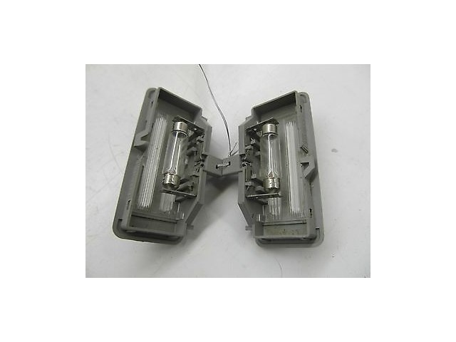 2004-2005 BMW 525i 530i E60 OEM INTERIOR MIRROR SUN VISOR LIGHT LAMP SET PAIR
