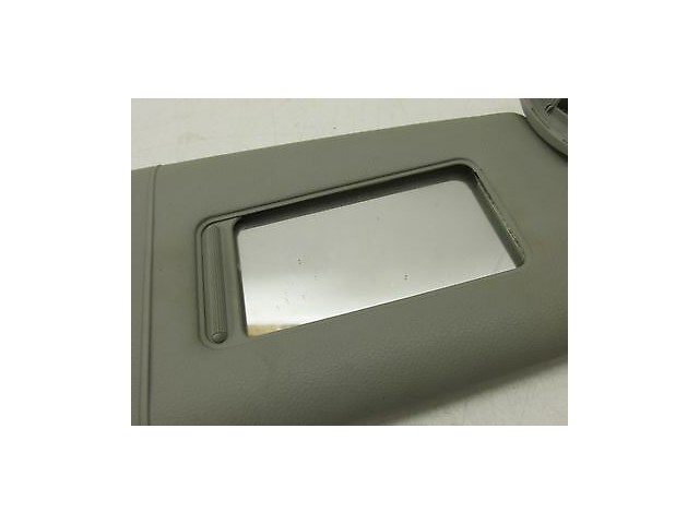 2004-2005 BMW 525i 530i E60 OEM RIGHT SIDE FRONT SUN VISOR SHADE GRAY W/ MIRROR