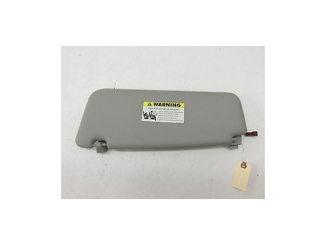 2004-2005 BMW 525i 530i E60 OEM RIGHT SIDE FRONT SUN VISOR SHADE GRAY W/ MIRROR