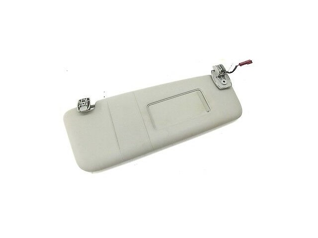 2004-2005 BMW 525i 530i E60 OEM RIGHT SIDE FRONT SUN VISOR SHADE GRAY W/ MIRROR