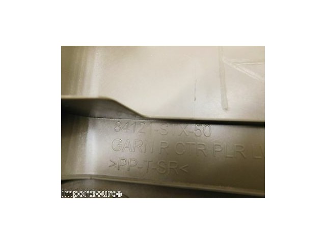 2007-2009 ACURA MDX OEM RIGHT FRONT PASSENGER SIDE LOWER B PILLAR TRIM PANEL