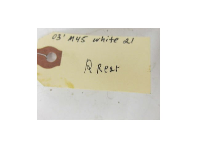 2003-2004 INFINITI M45 OEM RIGHT REAR PASSENGER'S SIDE EXTERIOR DOOR HANDLE