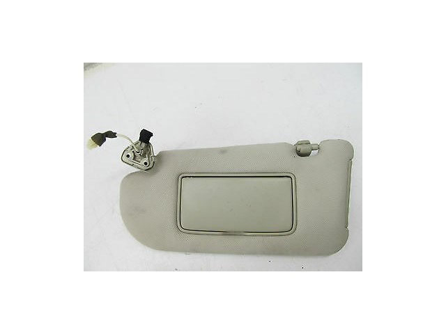  2006-2009 INFINITI M35 OEM LEFT SIDE FRONT SUN VISOR SHADE DUAL MIRROR CLOTH