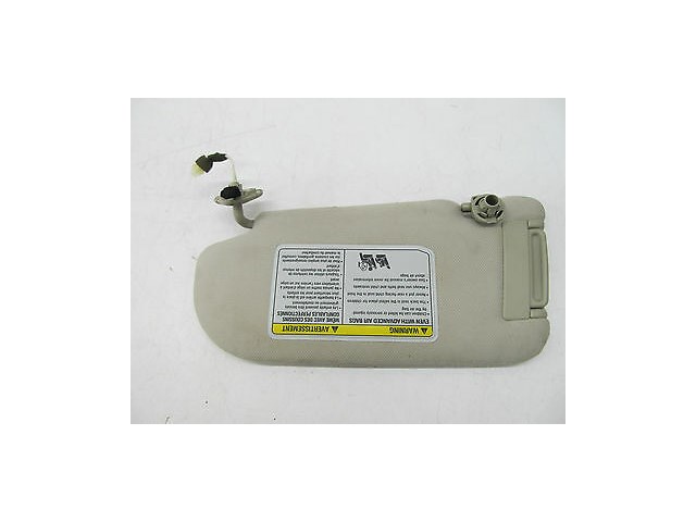  2006-2009 INFINITI M35 OEM RIGHT SIDE FRONT SUN VISOR SHADE DUAL MIRROR CLOTH