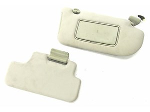  2006-2009 INFINITI M35 OEM RIGHT SIDE FRONT SUN VISOR SHADE DUAL MIRROR CLOTH