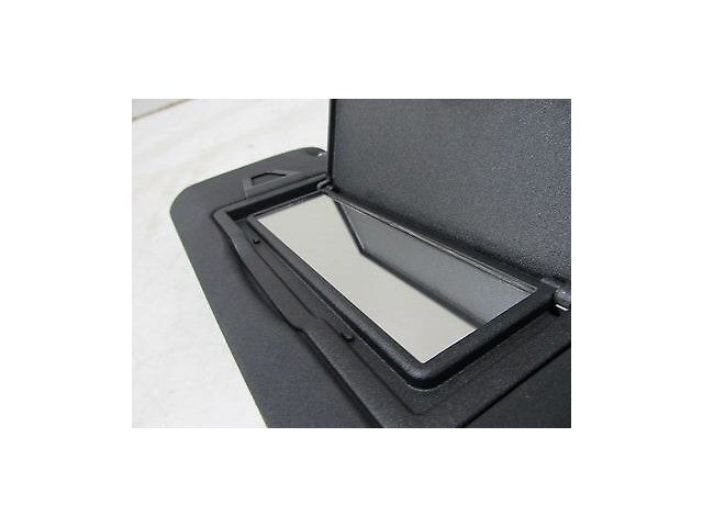 2012-2014 MERCEDES C250 W204 OEM RIGHT FRONT PASSENGER SIDE SUN VISOR BLACK