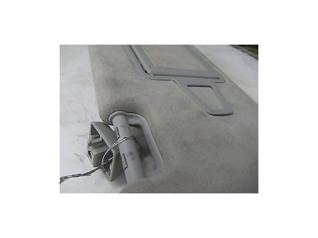2007-2009 MERCEDES S600 W221 OEM RIGHT FRONT PASSENGER SUN VISOR GRAY