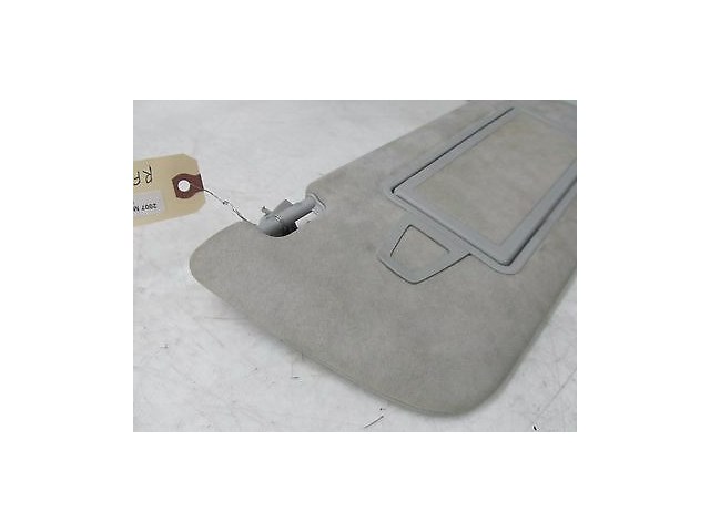 2007-2009 MERCEDES S600 W221 OEM RIGHT FRONT PASSENGER SUN VISOR GRAY
