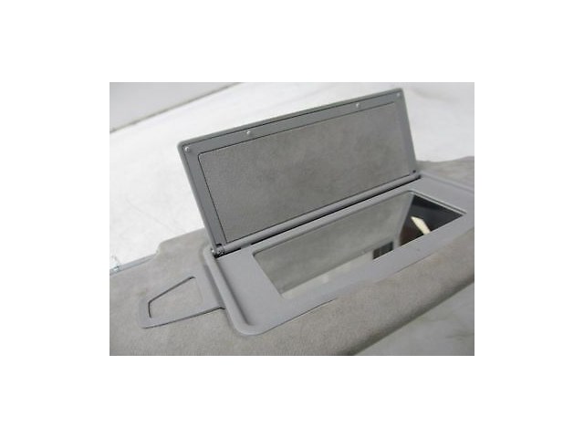 2007-2009 MERCEDES S600 W221 OEM RIGHT FRONT PASSENGER SUN VISOR GRAY