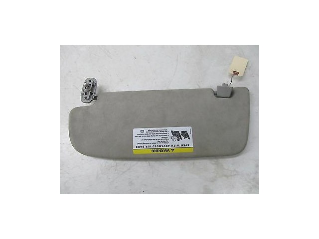 2007-2009 MERCEDES S600 W221 OEM RIGHT FRONT PASSENGER SUN VISOR GRAY