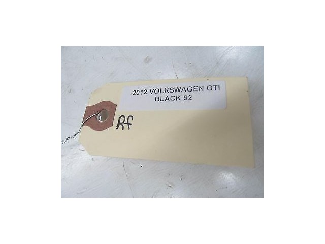 2008-2013 VOLKSWAGEN GTI MK6 OEM RIGHT FRONT PASSENGERS SIDE SUN VISOR 