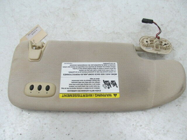 2010-2012 LINCOLN MKZ OEM LEFT FRONT DRIVER SIDE SUN VISOR 