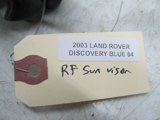 2003-2004 LAND ROVER DISCOVERY OEM RIGHT FRONT SUN VISOR SHADE COVER 