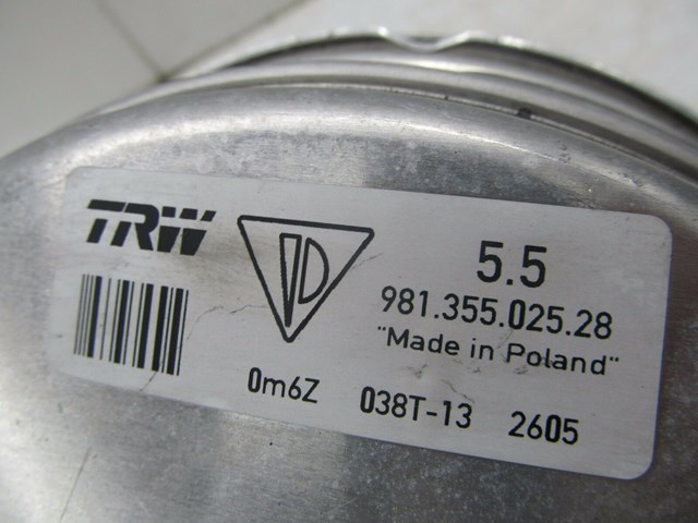 2013-2015 PORSCHE BOXSTER 981 OEM BRAKE BOOSTER 98135502528