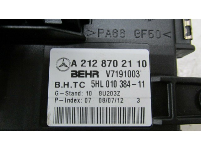 2012-2015 MERCEDES C250 COUPE W204 OEM A/C HEATER BLOWER MOTOR RESISTOR 