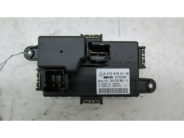 2012-2015 MERCEDES C250 COUPE W204 OEM A/C HEATER BLOWER MOTOR RESISTOR 