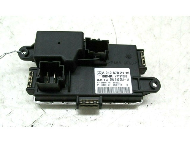 2012-2015 MERCEDES C250 COUPE W204 OEM A/C HEATER BLOWER MOTOR RESISTOR 