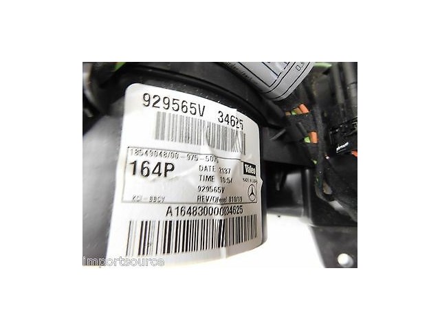 2007-2012 MERCEDES GL450 X164 OEM REAR CENTER A/C HEATER BLOWER MOTOR 2209209210