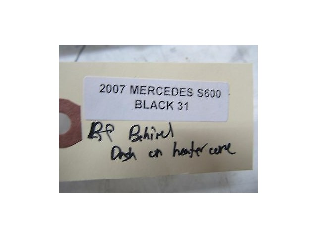 2007-2009 MERCEDES S600 W221 OEM HEAT A/C AC BLOWER MOTOR CONTROL MODULE 