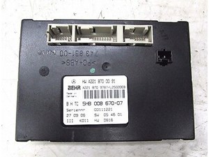 2007-2009 MERCEDES S600 W221 OEM HEAT A/C AC BLOWER MOTOR CONTROL MODULE 