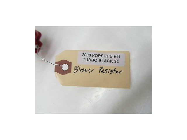 2005-2008 PORSCHE 911 TURBO 997 OEM BLOWER MOTOR HEATER CORE FAN RESISTOR