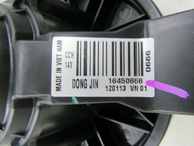2010-2012 LINCOLN MKZ OEM A/C HEATER BLOWER MOTOR 16450666