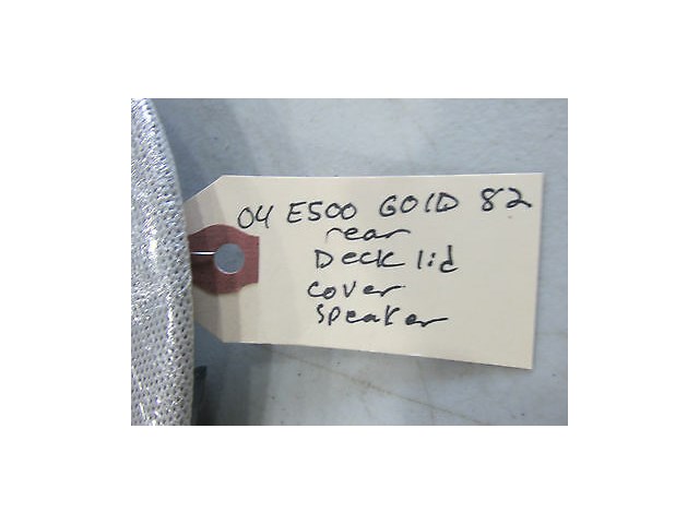 2003-2006 MERCEDES BENZ E500 W211 OEM REAR INTERIOR DECK LID SPEAKER GRILLE