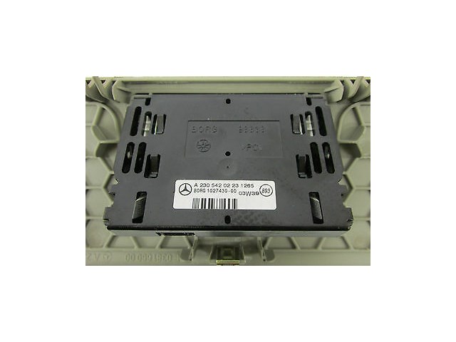 2004-2006 MERCEDES BENZ SL600 R230 OEM REAR BEHIND SEAT SPEAKER GRILLE STRIP