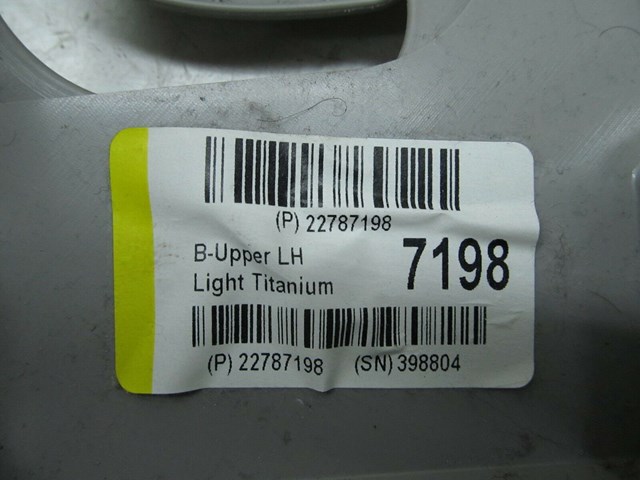  2013-2017 CHEVY TRAVERSE OEM LEFT SIDE B PILLAR TRIM COVER 