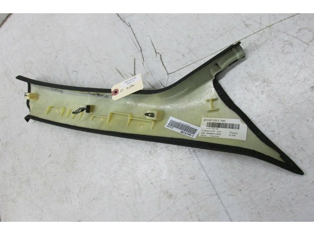 2005-2008 AUDI A6 C6 OEM LEFT FRONT DRIVER SIDE A PILLAR TRIM 4F0867233