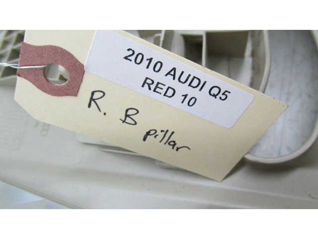 2009-2012 AUDI Q5 8R OEM RIGHT PASSENGER SIDE UPPER B PILLAR TRIM   