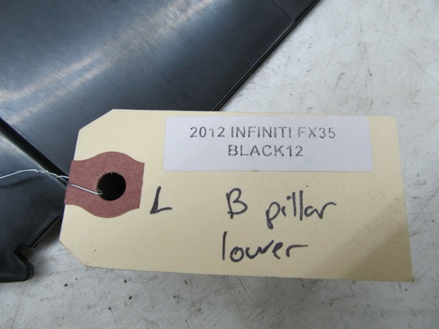 2009-2012 INFINITI FX35 OEM LEFT LOWER B PILLAR TRIM COVER PANEL 