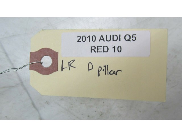 2009-2012 AUDI Q5 8R OEM LEFT REAR DRIVER SIDE D PILLAR TRIM COVER 