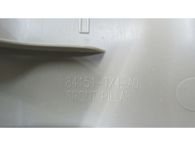 2013-2018 ACURA RDX OEM LEFT FRONT A PILLAR TRIM COVER   