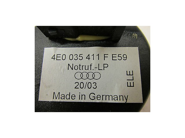 2004-2006 AUDI A8 L QUATTRO D3 OEM RIGHT SIDE B-PILLAR TRIM SPEAKER AUDIO