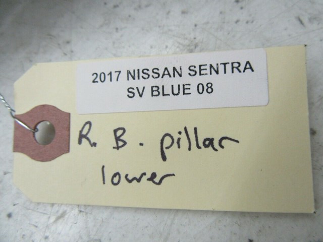 2013-2018 NISSAN SENTRA SV OEM RIGHT SIDE LOWER B-PILLAR TRIM PANEL COVER
