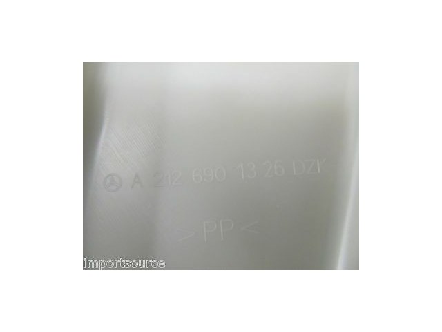 2010-2013 MERCEDES E350 W212 OEM LEFT FRONT LOWER BLACK B-PILLAR TRIM 