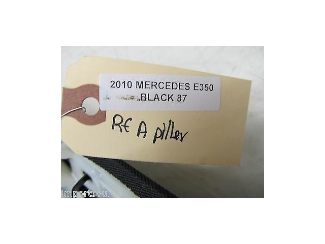 2010-2013 MERCEDES E350 W212 OEM RIGHT FRONT PASSENGER SIDE A-PILLAR TRIM BLACK 