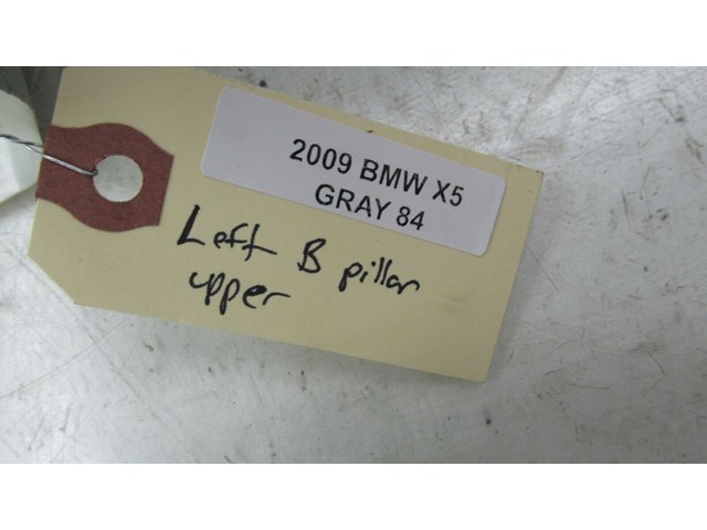 2007-2010 BMW X5 E70 OEM LEFT DRIVER SIDE UPPER B PILLAR TRIM COVER GRAY 