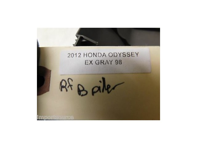 2011-2013 HONDA ODYSSEY OEM RIGHT FRONT PASSENGER SIDE LOWER B PILLAR TRIM PANEL