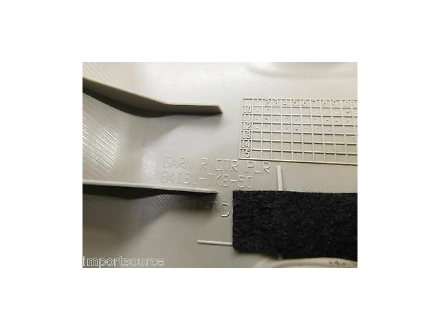 2011-2013 HONDA ODYSSEY OEM RIGHT REAR PASSENGER SIDE UPPER C PILLAR TRIM COVER