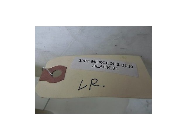 2007-2009 MERCEDES S600 W221 OEM LEFT REAR UPPER C PILLAR TRIM COVER ALCANTARA