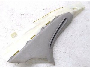 2007-2009 MERCEDES S600 W221 OEM LEFT REAR UPPER C PILLAR TRIM COVER ALCANTARA