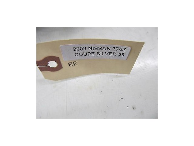 2009-2015 NISSAN 370Z COUPE OEM RIGHT REAR QUARTER B & C PILLAR TRIM COVER 