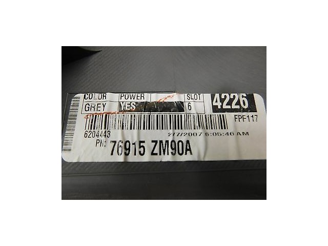 2007-2009 NISSAN QUEST OEM LEFT LOWER CENTER PILLAR TRIM MOULDING PLASTIC