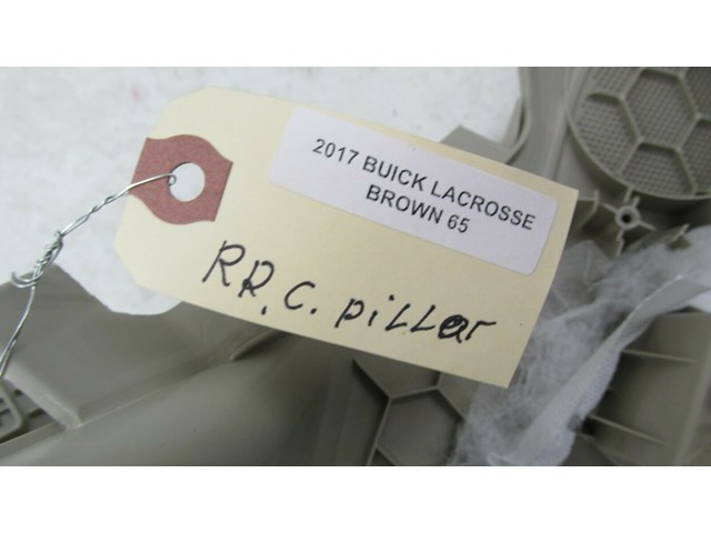 2017-2019 BUICK LACROSSE OEM  RIGHT REAR UPPER C PILLAR TRIM  