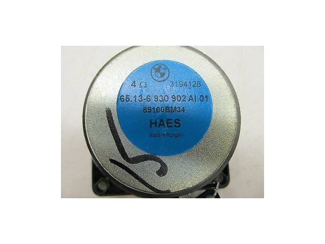 2004-2005 BMW 525i 530i E60 OEM RIGHT REAR DECK LID SPEAKER AND TWEETER SPEAKER