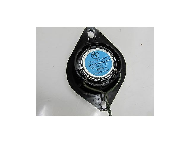 2006-2007 BMW 530I E60 OEM LEFT REAR BACK DECK LID SPEAKER W/ TWEETER ASSEMBLY