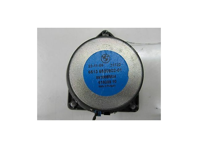 2006-2007 BMW 530I E60 OEM LEFT REAR BACK DECK LID SPEAKER W/ TWEETER ASSEMBLY